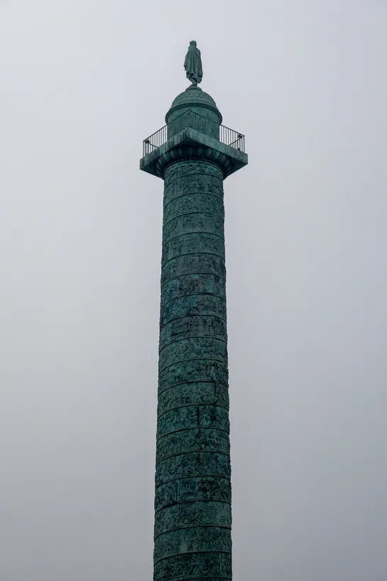 The Vendôme Column and a cloudy sky