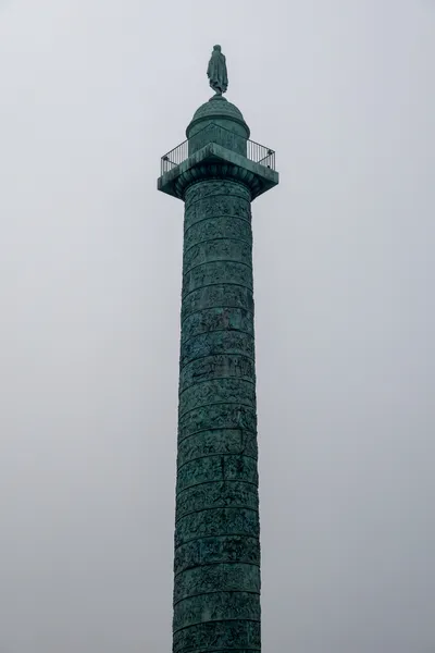 The Vendôme Column and a cloudy sky